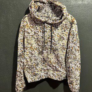 Eckhaus Latta White Cotton Printed Hoodie